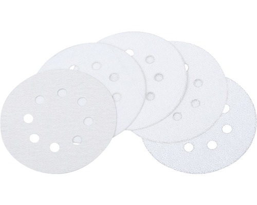 Discuri abrazive cu găuri pentru lucrări de șlefuire