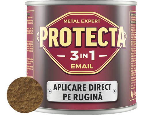 Email Protecta 3 în 1 auriu metalic texturat 0,5 l