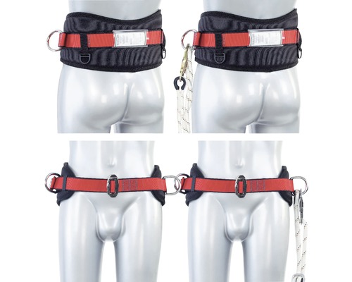 Imagine a centurii de poziționare cu inele D pentru lucru în siguranță la înălțime