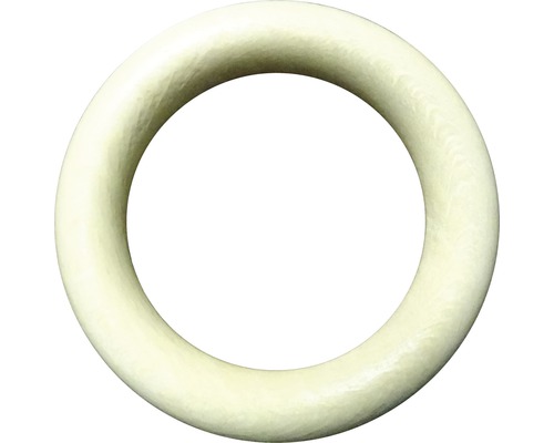 Set 10 inele plastic Ø 35 mm albe