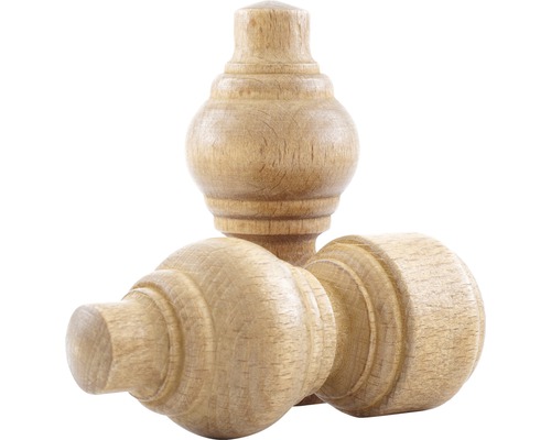 Capăt stâlp scară din lemn