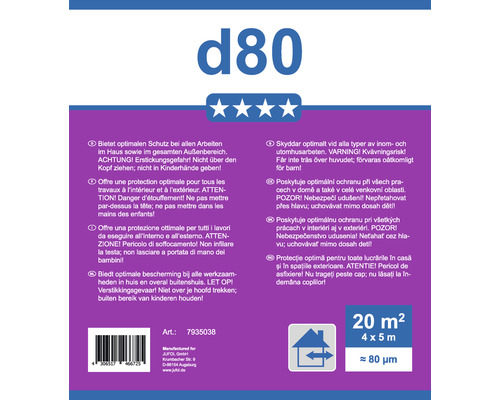 Informații despre produsul d80