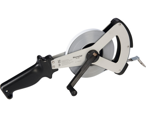 Ruletă cu mâner și o lungime de 50 de metri.