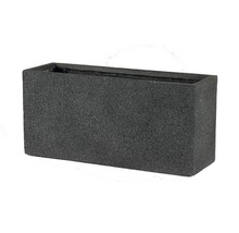 Jardinieră rectangulară din gresie