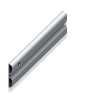 Șină de perete Alfer Coaxis 1,5m 60x10mm max. 90kg, aluminiu, pentru cârlige & suporți unelte