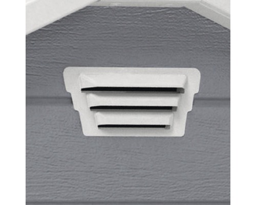 Ventilație fronton cu trei lamele pentru ventilarea căsuțelor de grădină