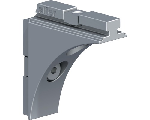 Conector de colț Alfer Logo pentru profile de aluminiu