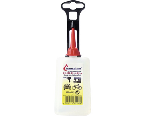 Ulei special pentru mecanisme fine Hanseline 100ml Hanseline Ulei-Ulei-Ulei-Ulei, fără rășină și acid, 100 ml