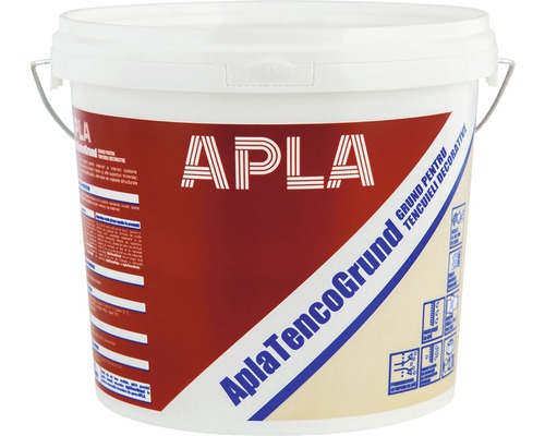 Grund pentru tencuieli decorative Apla TencoGrund frasin 2,7 l Găleată AplaTencoGrund pentru tencuieli decorative