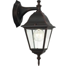 Aplică exterior felinar în jos Nissi E27 max. 1x60W IP44, ruginiu