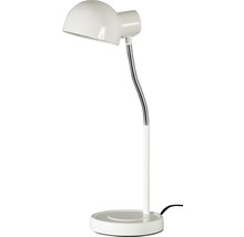 Lampă de birou Teddy E27 max. 1x40W, alb-thumb-1
