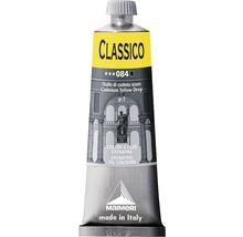 Vopsea clasică de ulei în tub, galben cadmiu închis, 3 grame