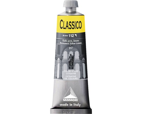Culoare ulei Classico Maimeri 112 Permanent Yellow Lemon 60 ml