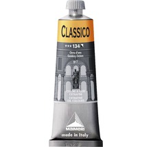 Vopsea de ulei Classico, ocră aurie, în tub