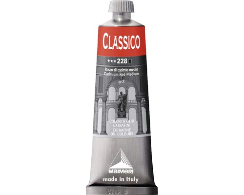 Culoare ulei Classico Maimeri 228 Cadmium Red Medium 60 ml