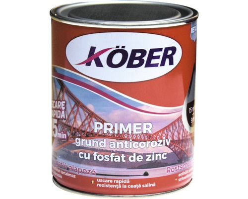 Grund anticoroziv pentru metal Köber Primer roșu oxid 0,75 l-0