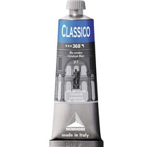 Vopsea de ulei Maimeri Classico în albastru cerulean, tub de 3 mililitri