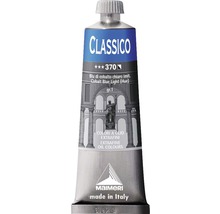 Tub cu vopsea de ulei Maimeri Classico, albastru cobalt deschis