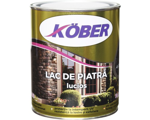 Lac pentru piatră Köber Ideal transparent 0,75 l