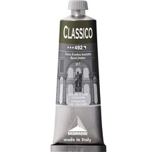 Tub de vopsea de ulei Classico, nuanța Terra d''ombra bruciata (umbră arsă)