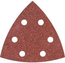 Foi abrazive triunghi Wolfcraft 95mm, granulație 120, pachet 25 bucăți