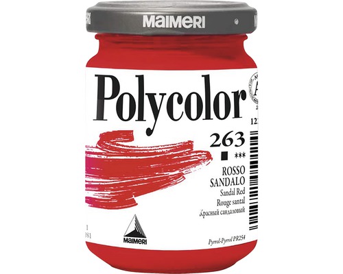Culoare vinilică Polycolor 263 Sandal Red 140 ml