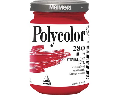 Culoare vinilică Polycolor 280 Vermilion 140 ml