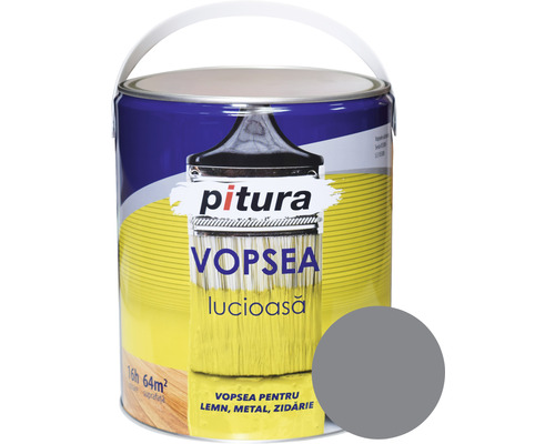 Vopsea universală Pitura gri metal 4 l