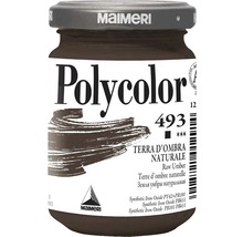 Vopsea artistică Maimeri Polycolor, culoarea Terra d''Ombra Naturale, numărul culorii 493