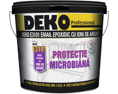 Email epoxidic cu ioni de argint DEKO E3101 RAL 7040 5 kg-0