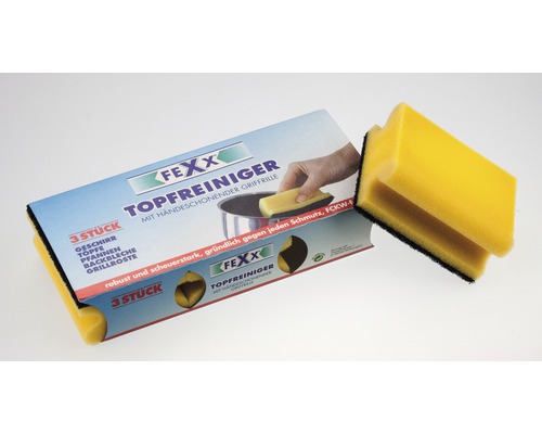 Fexx Curățător oale set de 3 bucăți cu mâner