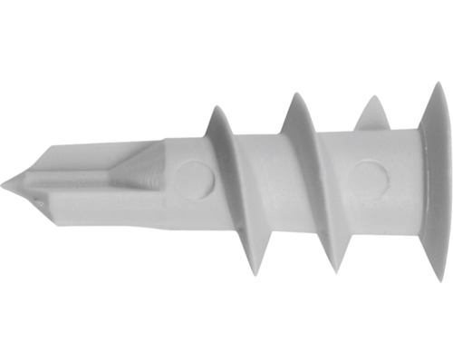 Dibluri plastic autoforante fără șurub Tox Spiral, 50 bucăți, pentru gipscarton