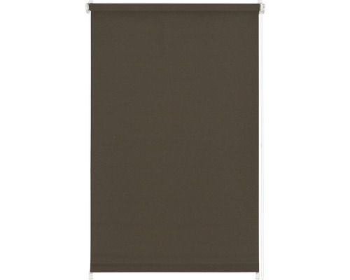 Rulou cu cleme de prindere, tensionat lateral, fără găurire, uni maro ciocolată, 45x150 cm, incl. suport cleme