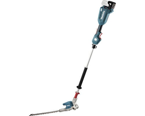 Foarfecă de tuns gard viu cu acumulator Makita cu tijă telescopică pentru tăierea gardurilor vii