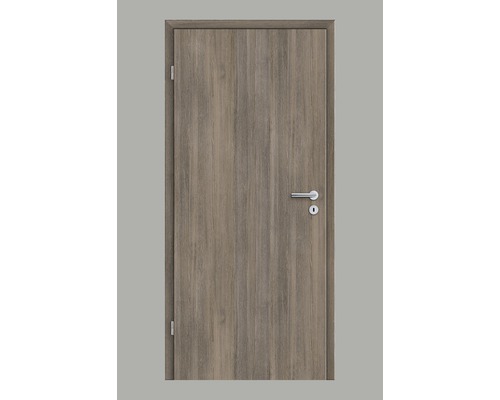 Foaie de ușă Pertura Yori CPL larice smoke 86,0x198,5 cm stânga Ușă din lemn cu clanță