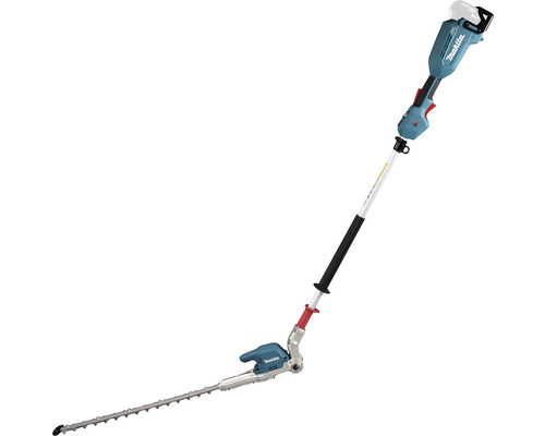 Foarfecă de gard viu cu acumulator și tijă telescopică pentru tăierea grădinii