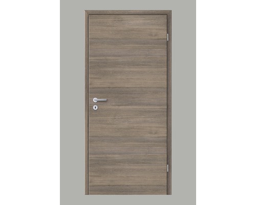 Foaie de ușă Pertura Yori CPL larice smoke OR 98,5x198,5 cm dreapta