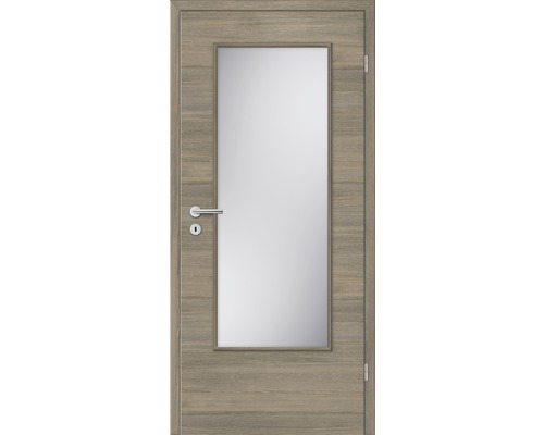 Ușă de interior cu decupaj de lumină