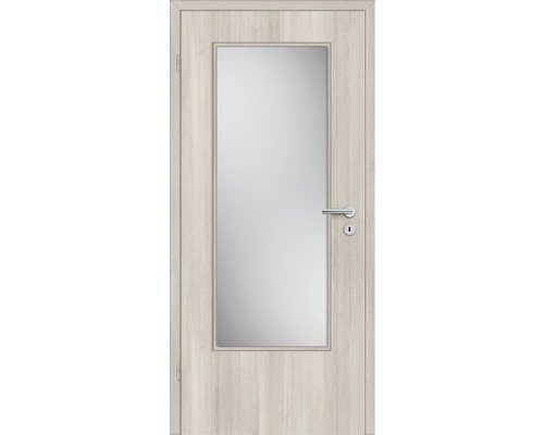 Ușă de interior cu inserție de sticlă