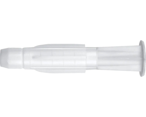 Dibluri plastic fără șurub Tox Trika 8x51 mm, 100 bucăți Adaptor din plastic pentru pistoale de cartuș