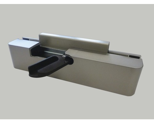 Mâner de fereastră metalic cu mâner negru