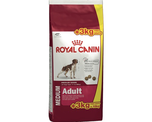 Hrană uscată pentru câini Royal Canin SHN Medium Adult, 15+3 kg