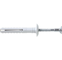 Dibluri plastic cu șurub cui percuție Tox Attack Metal 6x35 mm, 50 bucăți, pentru fixat profile metalice gipscarton-thumb-0