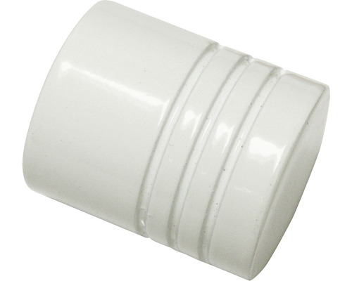 Capăt Chicago cilindru alb Ø 20 mm, set 2 buc.