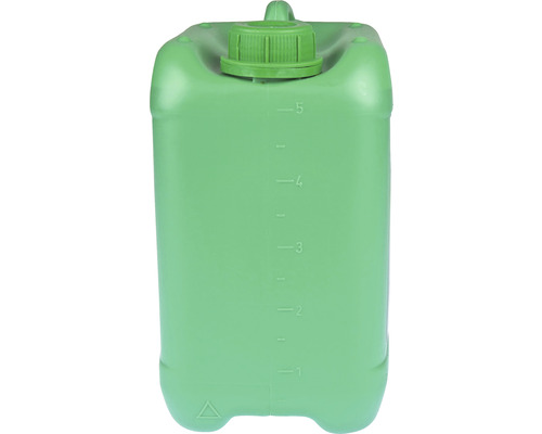 Canistră din plastic de cinci litri cu capac cu șurub