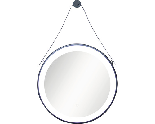Oglindă rotundă cu sistem de suspensie