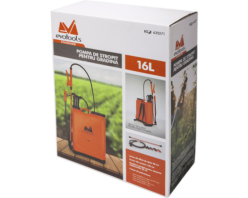 Ambalajul pulverizatorului de grădină Evotools