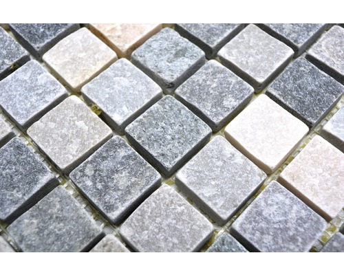 Placă de mozaic din piatră naturală în formă pătrată