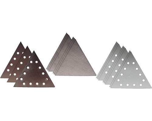 Set de șmirghel triunghiular pentru lucrări de șlefuire