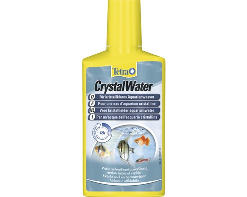 Soluție pentru acvariu Tetra Crystal Water, 250 ml Tetra Crystal Water pentru apă de acvariu cristalină